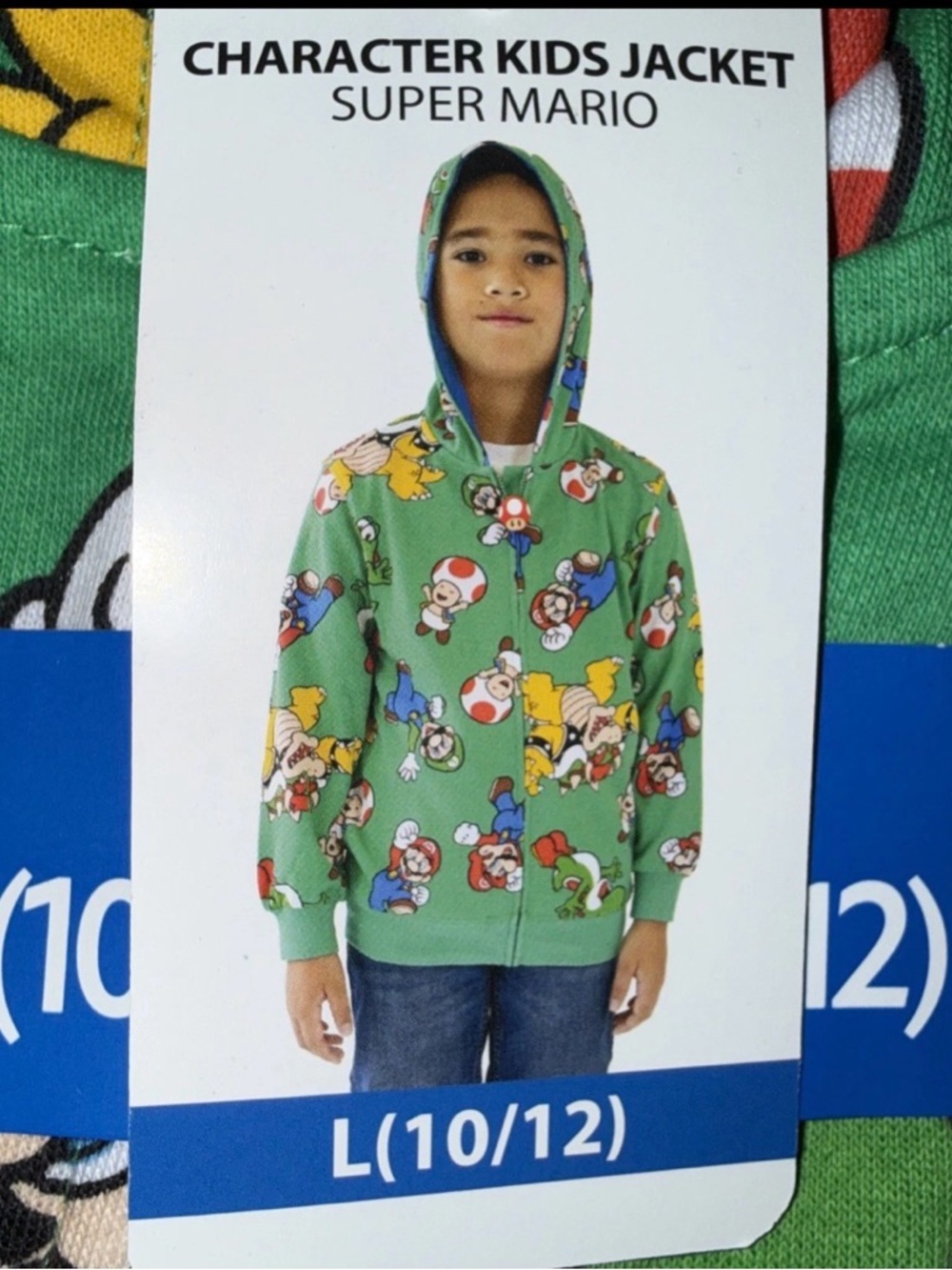 Licensed Character Boy's Full Zip Fleece Jacket with Character Zip Slider